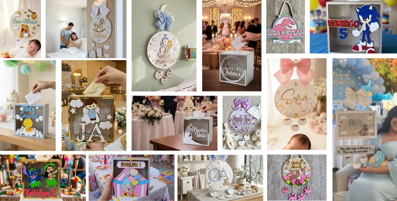 Imagen de muestra del taller y diseños decorativos en MDF de Choze 2